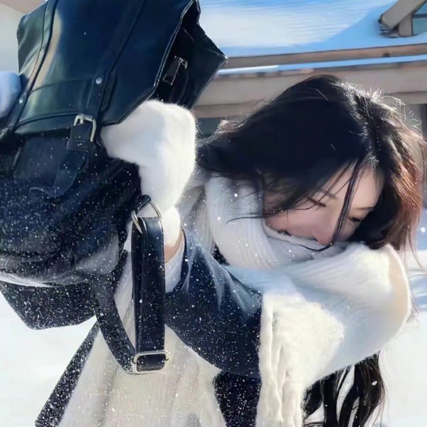 被涂污的鸟